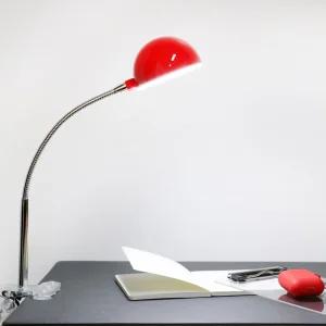 [갤러리데코] 하프볼 클립 LED 스탠드 집게스탠드