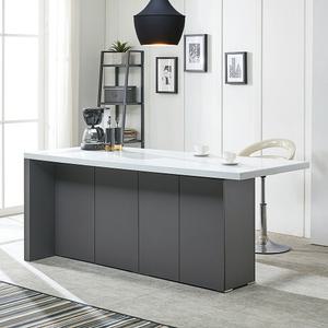 높이 900 인조대리석 아일랜드 식탁 조리대 수납 홈바 테이블