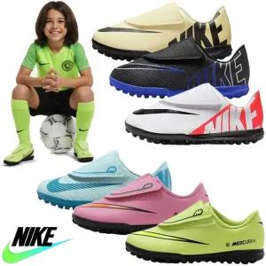 나이키 베이퍼 클럽 찍찍이 유아풋살화 아동축구화 손흥민풋살화 이강인축구화 끈없는 어린이 여성용