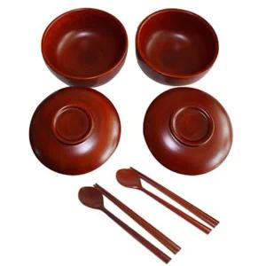 물푸레 원목제기 공기 /수저 10p 세트