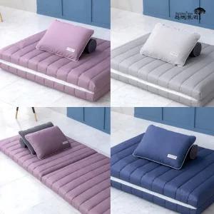 라버트리 프리미엄 2단 접이식 라텍스 토퍼 매트리스 밀도 75KG 7.5cm MS