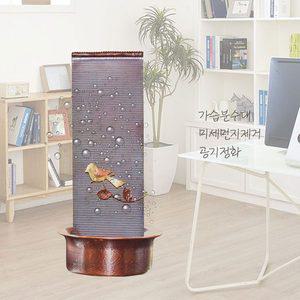 [이앤]분수대 실내분수대 이앤 미니폭포 국산 황동 핸드메이드 자연가습기 미세먼지제거 공기정화 가볍...
