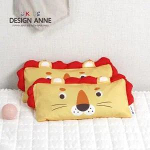디자인엔 순면 사자 키즈메밀베개