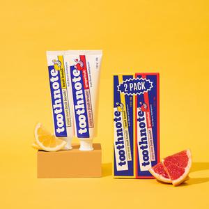 투스노트 입안 촉촉 수분치약 2종 바질레몬/자몽