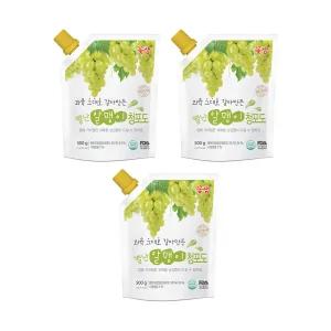 꽃샘 별난 알맹이 청포도 500gX3 청포도에이드