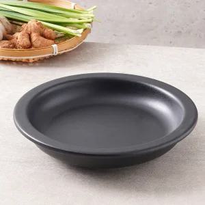 금강 수육 접시 대 내열 도자기 뚝배기 옹기 보쌈 고기 그릇