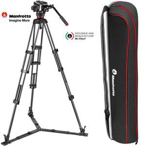 [맨프로토] 카본 비디오 삼각대 MVK504XTWINGC (그라운드 스프레더)