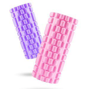 [카푸]효과두배 입체폼롤러 롤러 마사지볼 다이어트 요가 스트레칭 필라테스 라텍스밴드 홈트레이닝