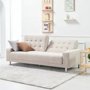 에보니아 갤럭시 3인용 소파베드 에어레더 아쿠아스웨이드 / 듀얼 접이식 3인 쇼파 침대