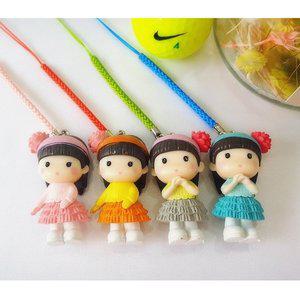 [기타][GW]머리띠소녀 캐릭터 골프 티걸이/티꽂이 4종 1세트