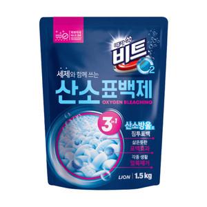 비트 O2 세제와 함께 쓰는 산소표백제 1.5kg 1개