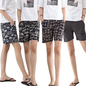 아이스쿨 반바지 55~66 사이즈 여성 아이스 밴딩 몸빼 여름 여자 일바지 쿨팬츠 잠옷