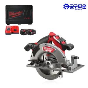 밀워키 M18 CCS66-502X 충전 원형톱 18V 5.0Ah 2팩 BL 190mm 날포함