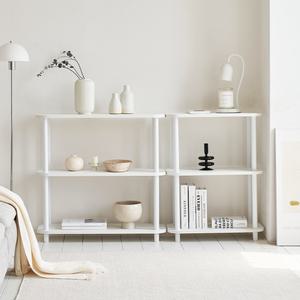 메종드꼼마 베스토 조립식 선반 수납 거실장 렌지대 600/800(2/3/4단)