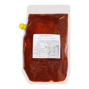 핫바베큐소스 2kg /고기소스 햄버거재료 스테이크