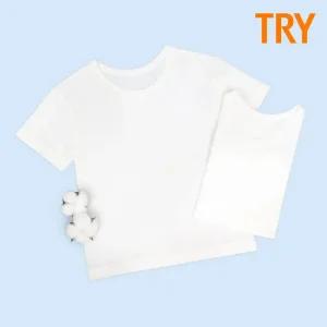 TRY 남 아동 순면 반팔런닝 1매