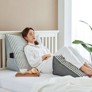 [팜데코] 마린 침대 등쿠션 삼각 등받이쿠션 일반형 중형 대형