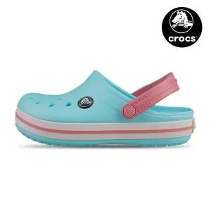 크록스키즈 크록밴드 아동 주니어 아쿠아슈즈 샌들 아이스블루 207006-4S3