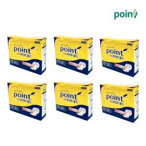 안심 포인트 속기저귀 라운드형 골드 6팩120매