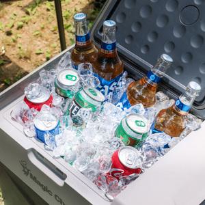 매직쉐프 차량용 캠핑용 캠핑 냉장고 쿨러 40L 대용량 MCR-A40G