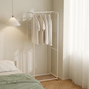 소프시스 우디 행거 600 / 이동식 스탠드 선반 철제 옷걸이 조립식 행거