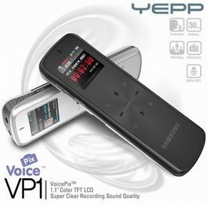 카메라 내장형 고성능 보이스레코더 MP3  삼성전자 YEPP YP-VP1 메모리/MP3/FM수신/카메라내장/보이스픽스/인터뷰