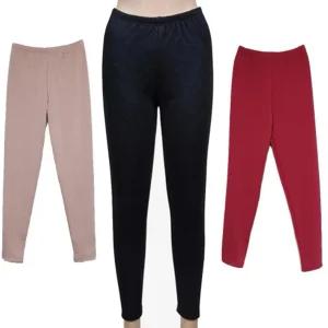 국산 여성 방풍 발열 융기모 내의 바지 겨울 두꺼운 여자 동내복 하의 성인 엄마 할머니 융털 레깅스