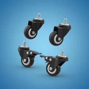 스피드랙 소형바퀴 1세트(4개입) / 높이 1200mm 미만 설치권장 / 가벼운 적재용도