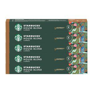 [스타벅스] 앳홈 네스프레소 하우스 블렌드 50캡슐(10캡슐x5개)