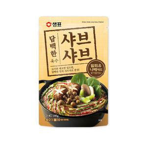 샘표 담백한 샤브샤브 육수 200g 1개