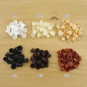 나사구멍마감 피스카바 피스마감재 피스캡 8파이 미색 30개입