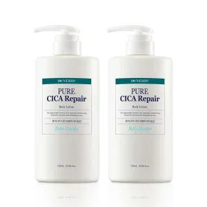 온더바디 퓨어시카 바디로션 베이비파우더 730ml, 2개