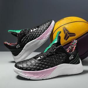 커리 9 가죽 탑 농구화 스니커즈 남성용 신발 남성용 농구화