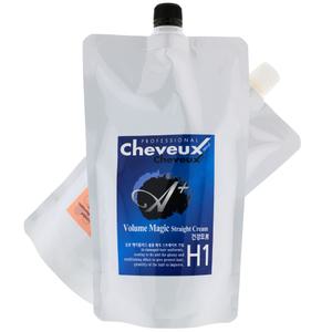 디어스 슈보 에이플러스 볼륨 매직 스트레이트 크림(건강모발용) 1제500ml+2제500ml(크림)