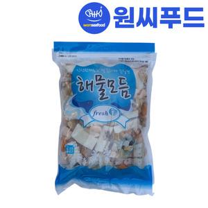 원씨푸드 손질 해물 모듬 800g 세척 해산물 7종 믹스 짬뽕 재료