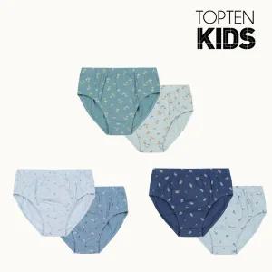 [탑텐키즈](김해점) (남,여아)  코튼 팬티 세트 (2매입) 2종 택1 (MKD5UP1001/MKD5UP2001)