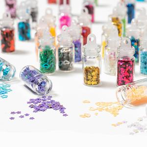 반짝 고급 글리터 비즈 세트 (12종/24종/48종) 3종모음 네일 레진아트 꾸미기재료
