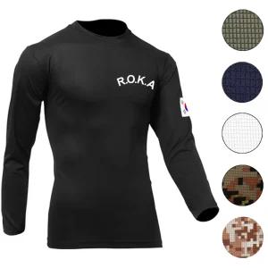 쿨드라이 로카티 ROKA 긴팔 로카 코리아아미 쿨티 군인 군대 군용 티셔츠