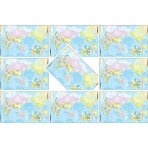 세계지도 백지도 나인 - 따로 또 같이