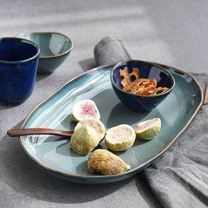 [까사무띠](하남점)세나 오가닉 타원접시 30cm 4colors