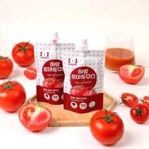 하랑 토마토주스 토마토즙 스파우트형