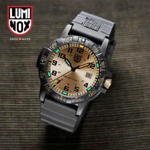 본사AS가능 루미녹스 네이비 씰 XS 0325 GP 한정판 레더백씨 터틀 자이언트 군인 아웃도어 캠핑 다이버워치