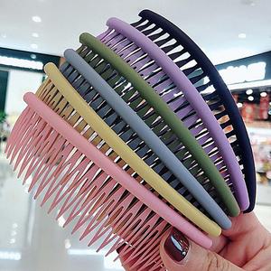 파스텔빗핀 빗핀 잔머리 정리 올림머리 심플 올림머리핀