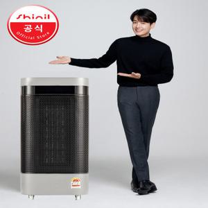 신일전자 온풍기 업소용 전기 히터 난로 가정용 온열기 PTC 리모컨 SEH-S3000Y