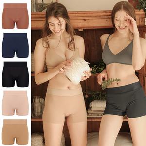 여성 노라인 하이웨스트기장 스판덱스 위생드로즈 자유