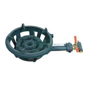 업소용 2구 준저압 쌍관 LPG 가스버너 주물 버너 세트