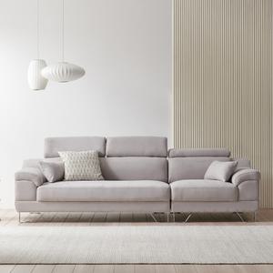 루티 아쿠아텍스 패브릭 쇼파 헤드레스트 생활방수 4인용 소파