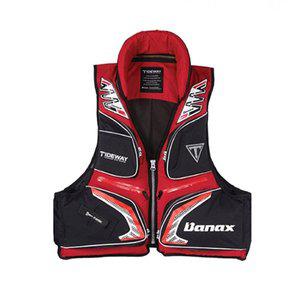 [바낙스] 구명조끼 LV2174 레드 바다 선상 낚시조끼 구명복