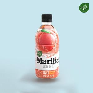 [웅진식품] 웅진 자연은 더말린 제로 복숭아 500ml