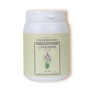 [유통기한 임박] 더허브스토리 버블바스 파우더, 라벤더 , 1000g, 1개